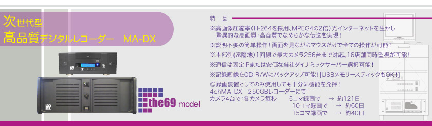 次世代型高品質デジタルレコーダーMA-DXのご紹介